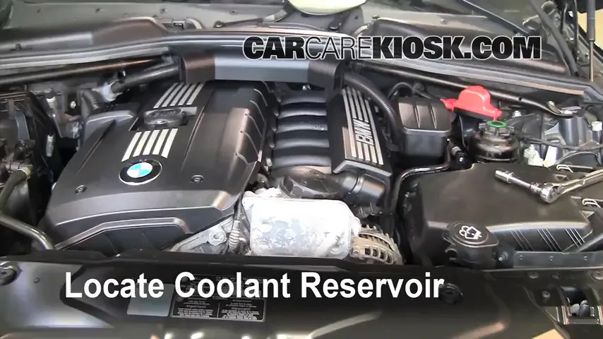 2008 BMW 528xi 3.0L 6 Cyl. Coolant (Antifreeze) Flush Coolant